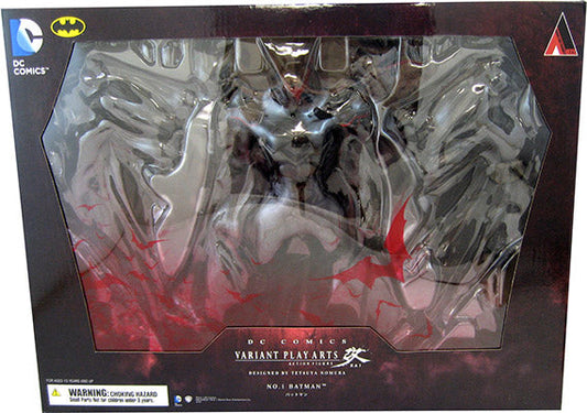 Batman 12 Inch Action Figure Play Arts Kai Series - Armored Batman Variant By Tetsuya