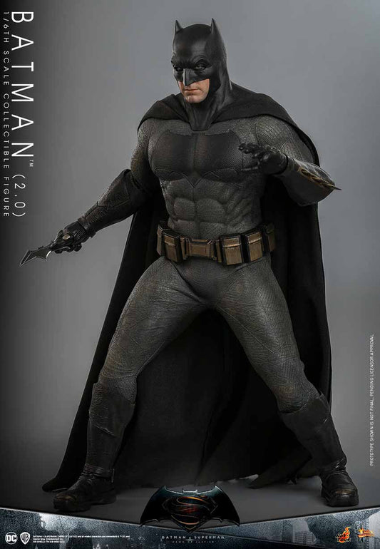 Batman v Superman Dawn of Justice 12 Inch Action Figure 1/6 Scale - Batman 2.0 Hot Toys 212970