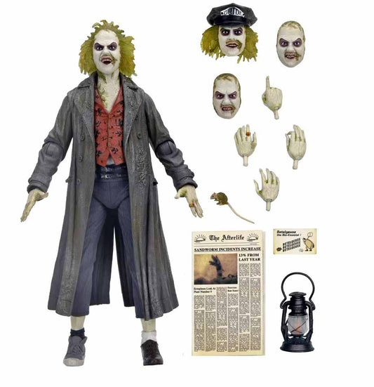 Beetlejuice 7 Inch Action Figure Ultimate - Beetlejuice The BioExorcist