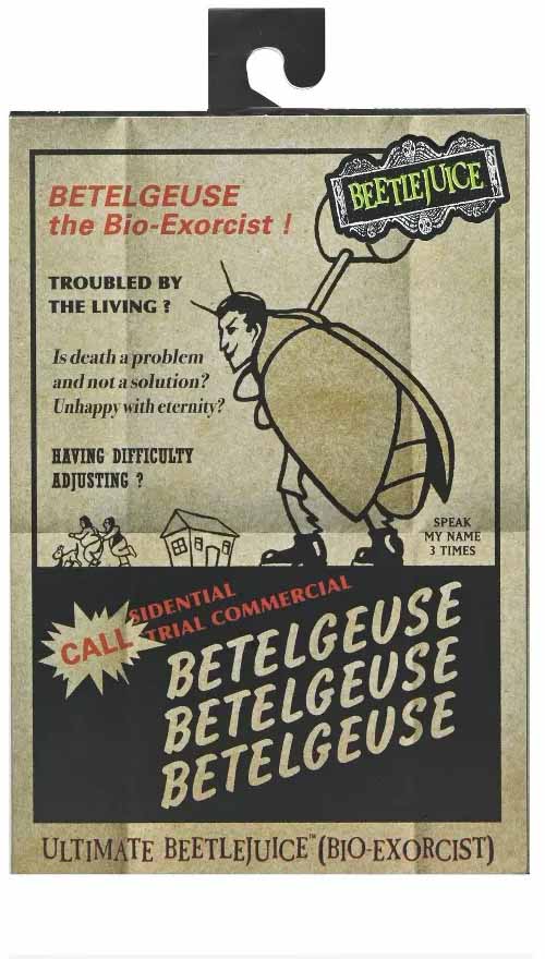 Beetlejuice 7 Inch Action Figure Ultimate - Beetlejuice The BioExorcist