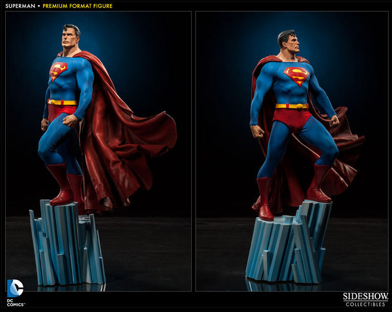 DC Collectible 25 Inch Statue Figure Premium Format - Superman Sideshow