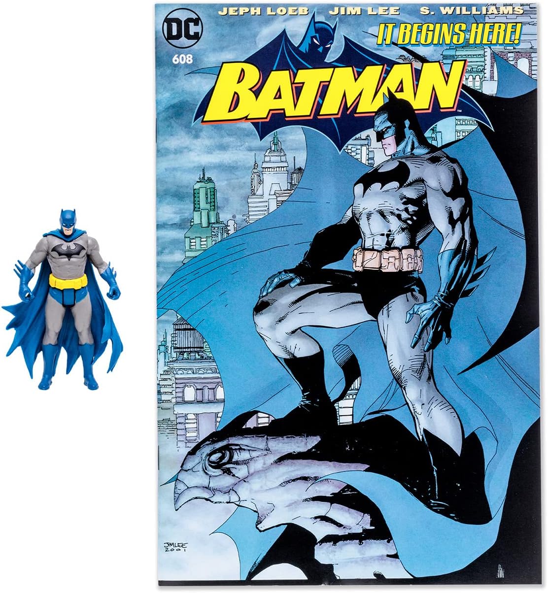 DC Direct Comics 3 Inch Action Figure Hush Wave 1 - Batman