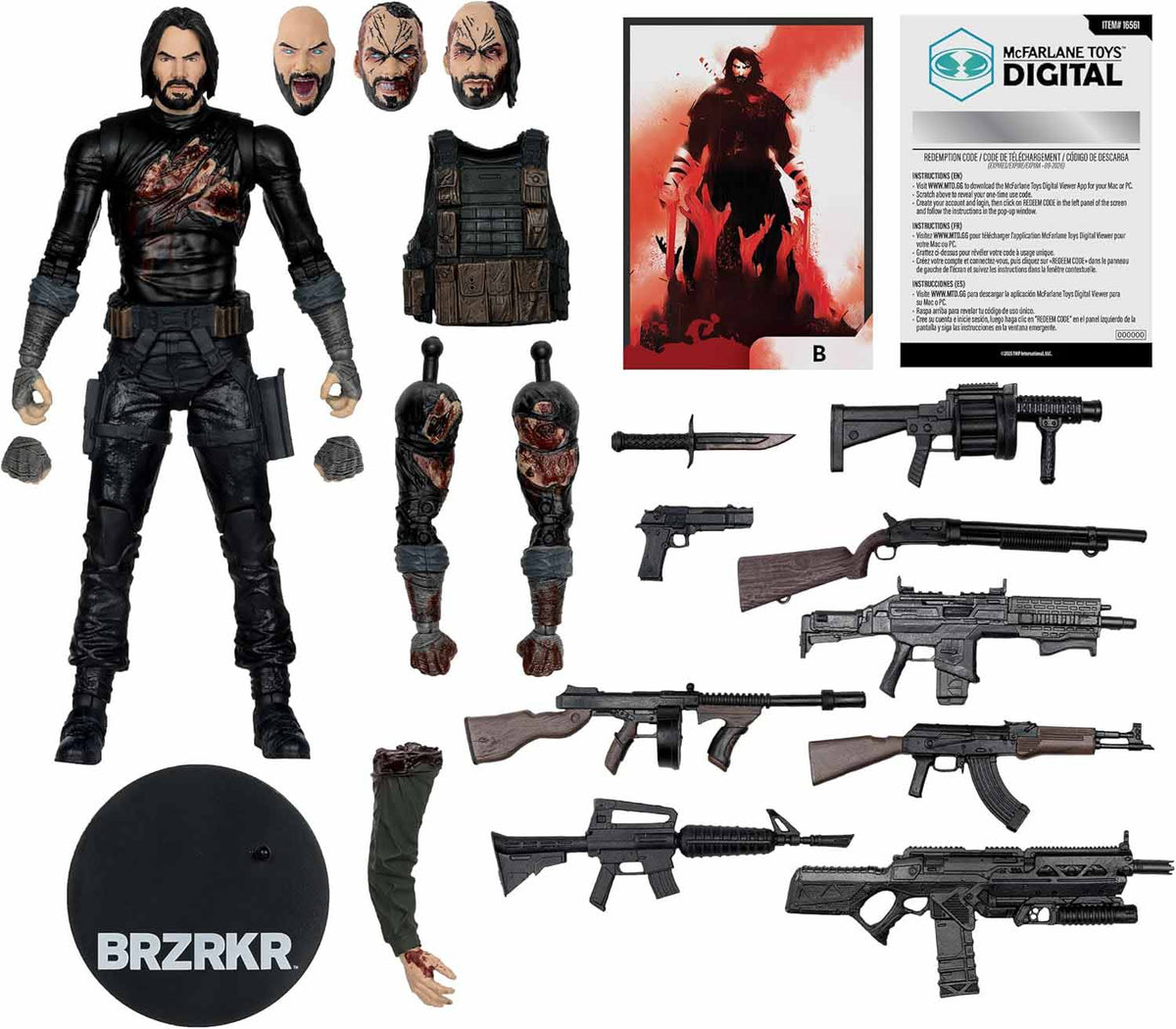 DC Direct Digital 6 Inch Action Figure - BRZRKR B
