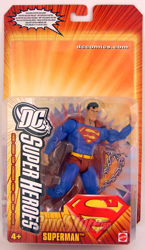 DC Direct Super Heroes Action Figures Series 2: Superman (Random Orange or Purple Carded)
