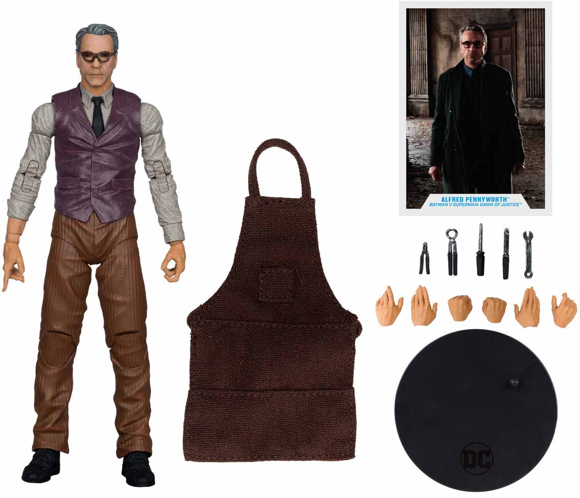 DC Multiverse Batman v Superman Dawn of Justice 7 Inch Action Figure - Alfred Pennyworth