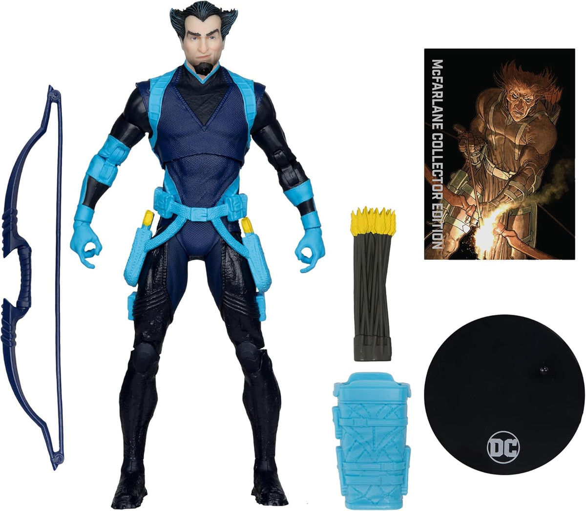 DC Multiverse Collector 7 Inch Action Figure Green Arrow - Dark Archer