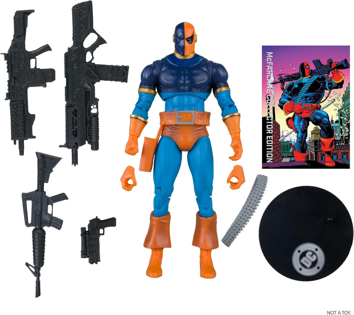 DC Multiverse Collector 7 Inch Action Figure Wave 12 - Deathstroke