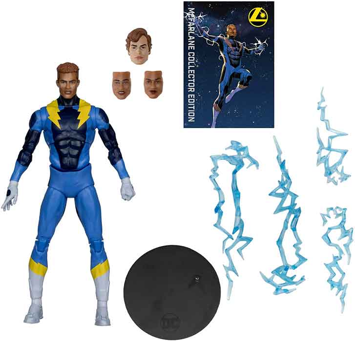 DC Multiverse Collector 7 Inch Action Figure Wave 8 Exclusive - Lightning Lad (Legion Of Super Heroes)