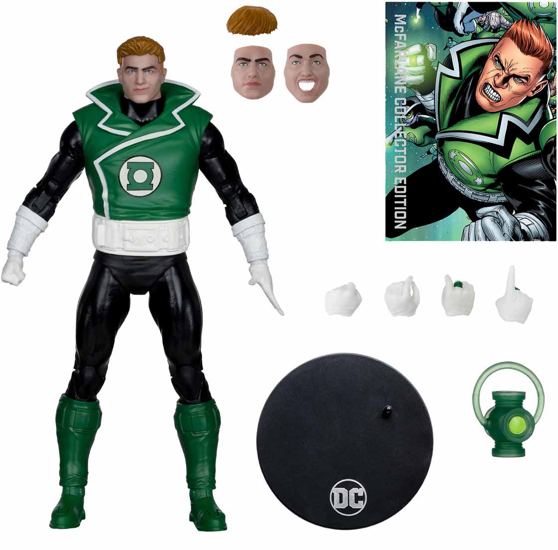 DC Multiverse Collector 7 Inch Action Figure Wave 9 - Guy Gardner (Green Lantern Corps)