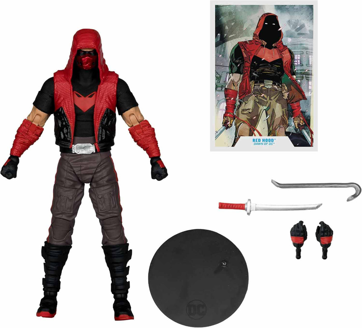 DC Multiverse Dawn Of DC 7 Inch Action Figure - Red Hood