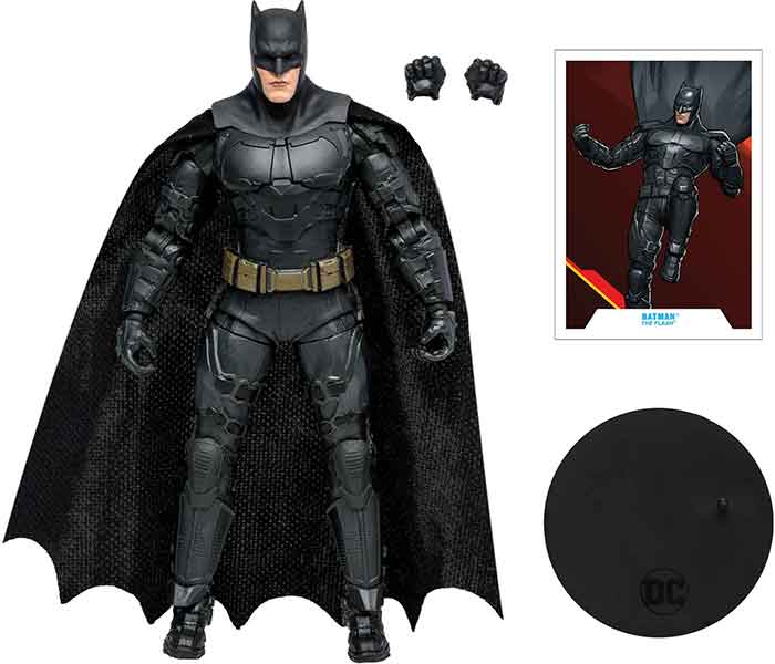 DC Multiverse Movie 7 Inch Action Figure Flash - Batman (Movie Version)