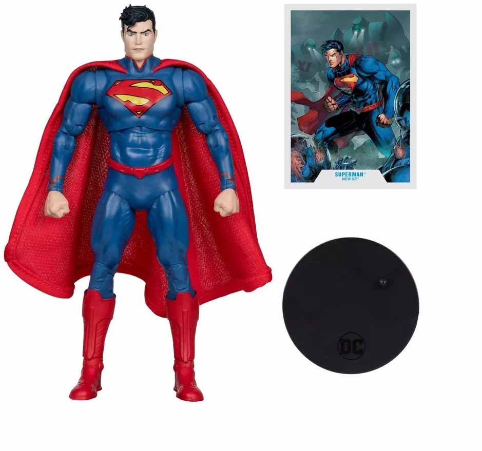 DC Multiverse New 52 7 Inch Action Figure Exclusive - Superman Gold Label