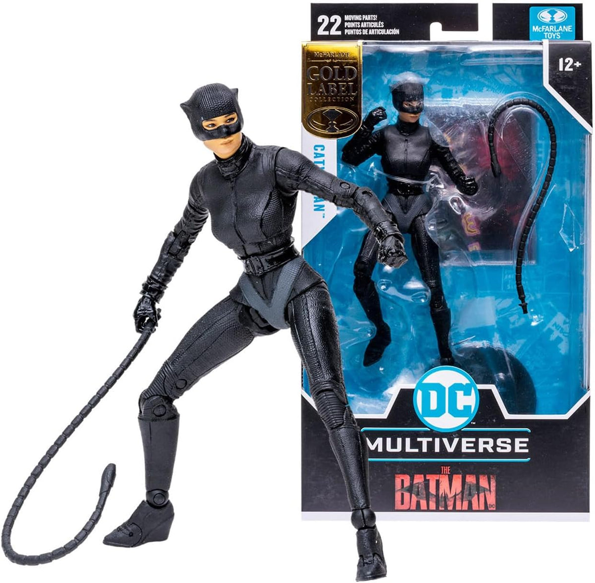 DC Multiverse The Batman 7 Inch Action Figure Exclusive - Catwoman Gold Label