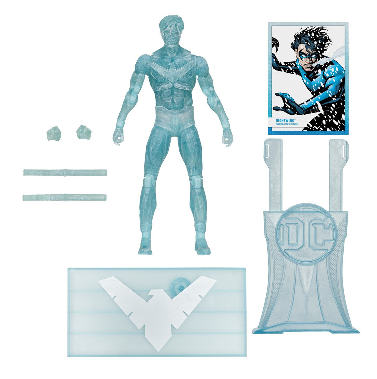 DC Multiverse Titans 7 Inch Action Figure Exclusive - Nightwing Frostbite Gold Label