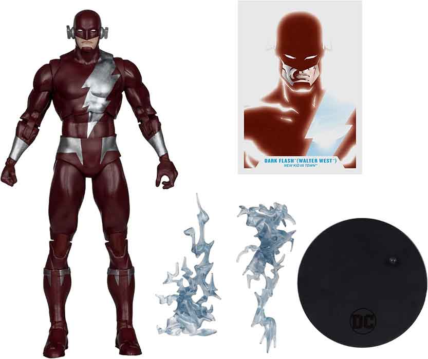 DC Multiverse Walter West New Kid In Town 7 Inch Action Figure - Dark Flash
