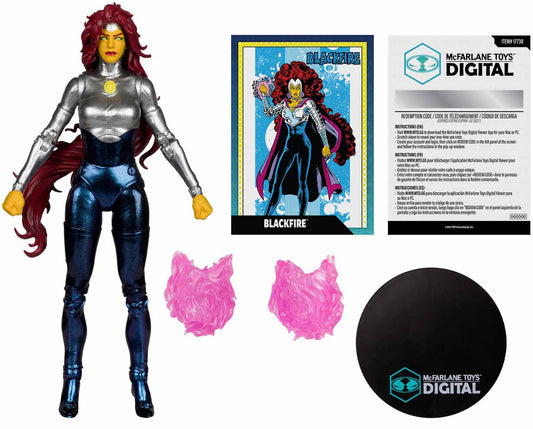 DC Direct Digital 7 Inch Action Figure Wave 6 - Blackfire