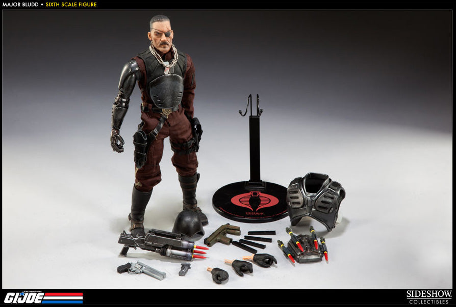 G.I. Joe 1/6 Scale 12 Inch Doll Figure - Major Bludd Sideshow