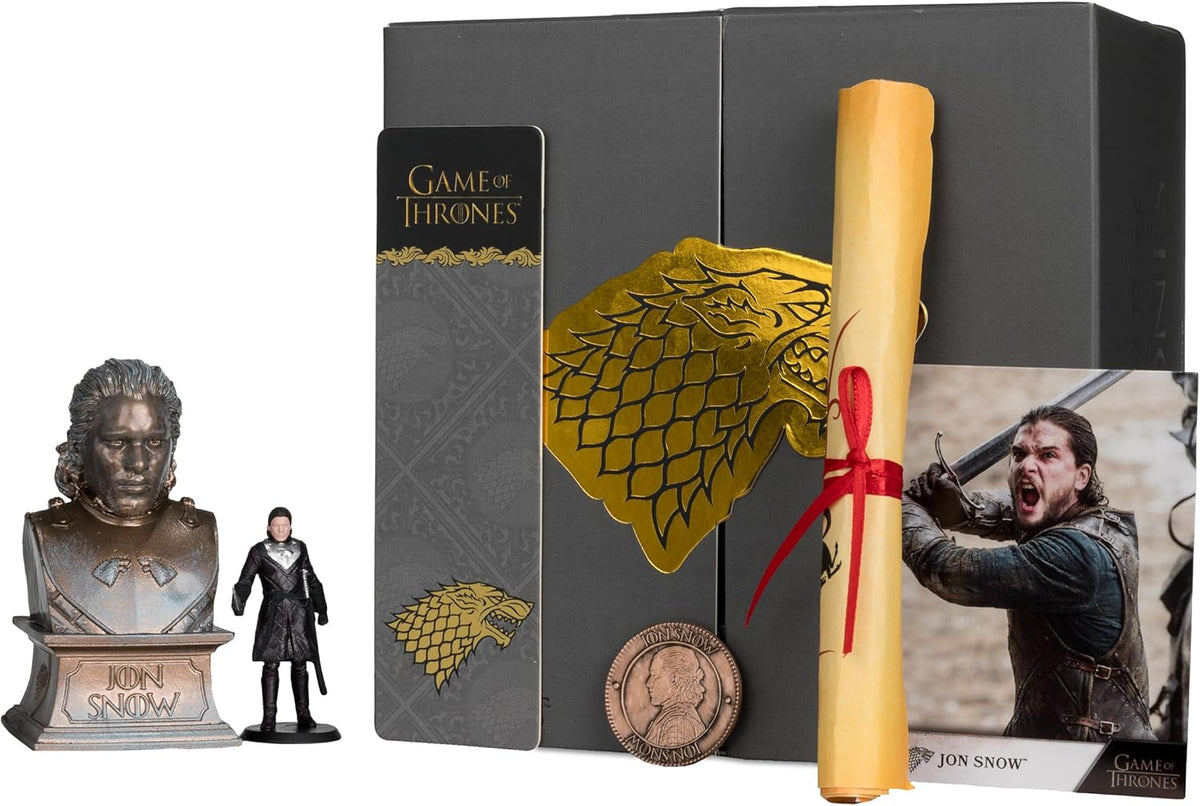 Game of Thrones Bust Statue - Jon Snow Collector Box