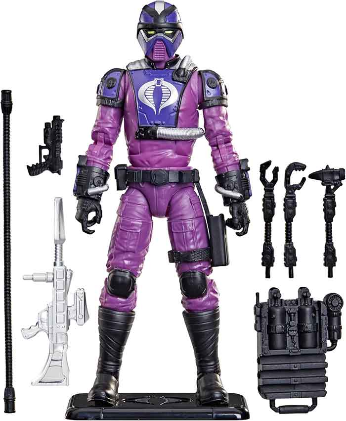 G.I. Joe Classified 6 Inch Action Figure Retro (2026 Wave 2) - Techno Viper