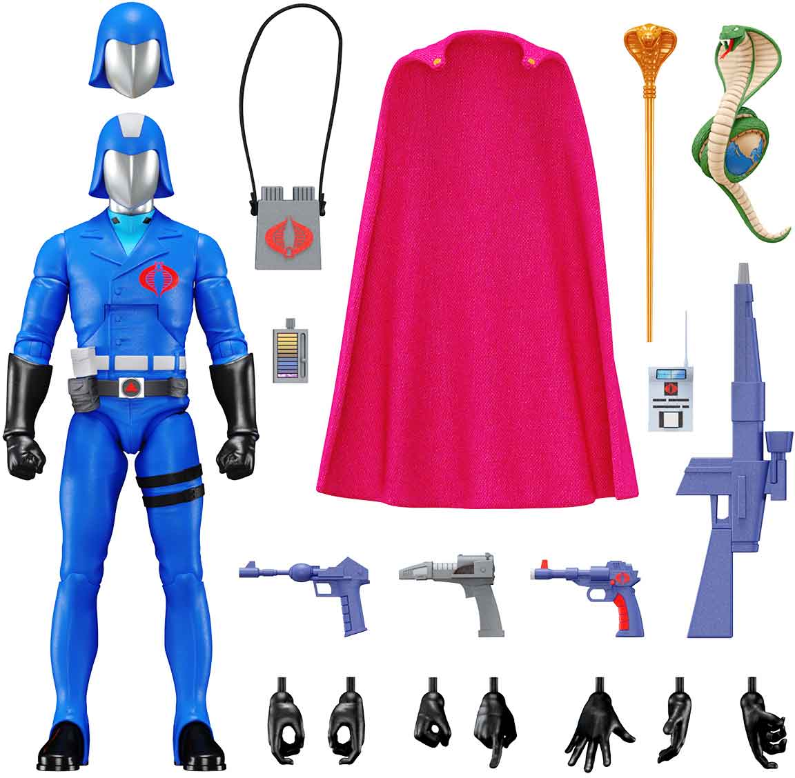 G.I. Joe 7 Inch Action Figure Ultimates - Cobra Commander