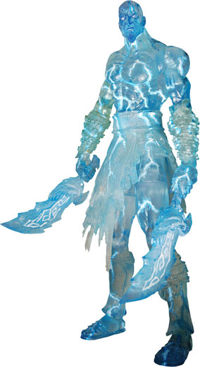 God of War II Magic of the Gods Kratos Action Figures: Poseidon's Rage Kratos