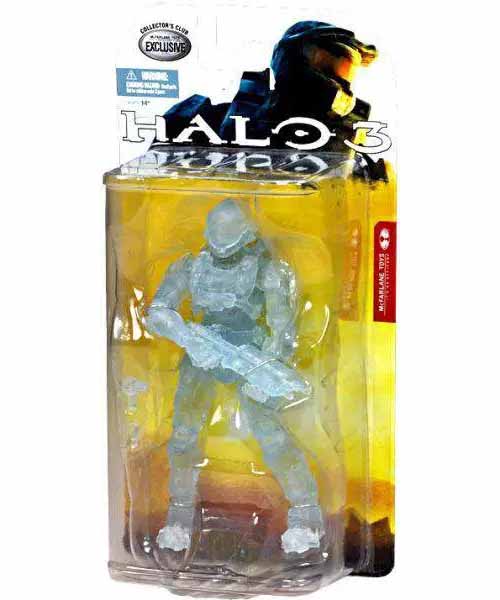 Halo 3 5 Inch Action Figure Series 3 - Spartan Soldier EVA Active Camouflage