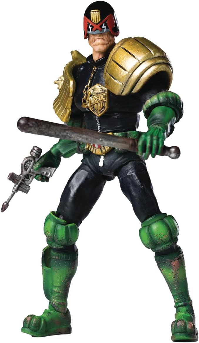 Judge Dredd 4 Inch Action Figure Exquisite Exclusive - Curse Earth Dredd