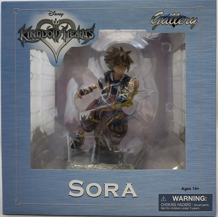 Kingdom Hearts 7 Inch Statue Figure Gallery Series - Sora