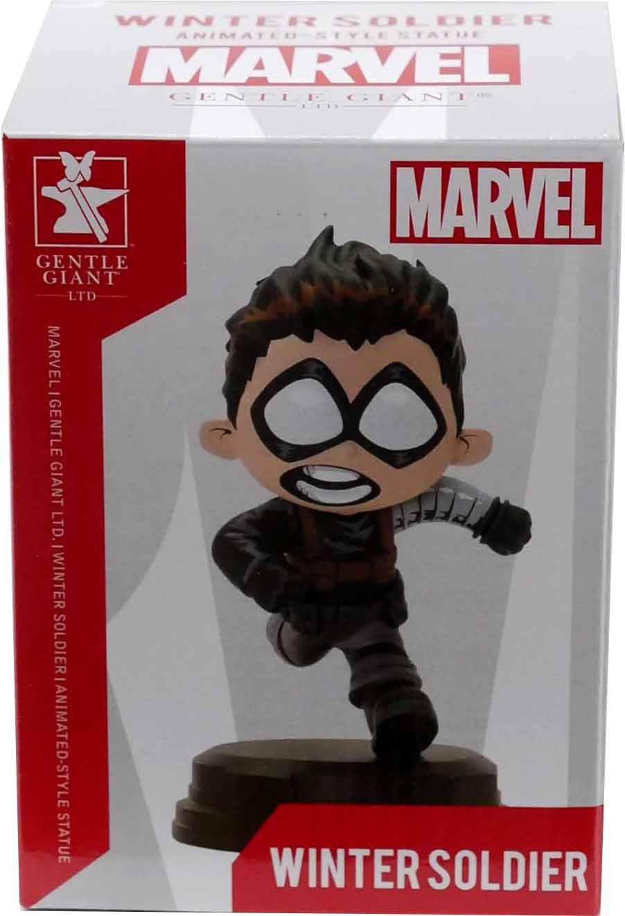 Marvel Animated Series 4 Inch Statue Figure - Winter Soldier