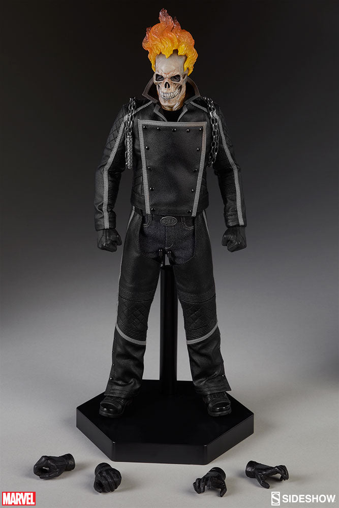 Marvel Collectible 12 Inch Action Figure 1/6 Scale Series - Ghost Rider Sideshow 100385