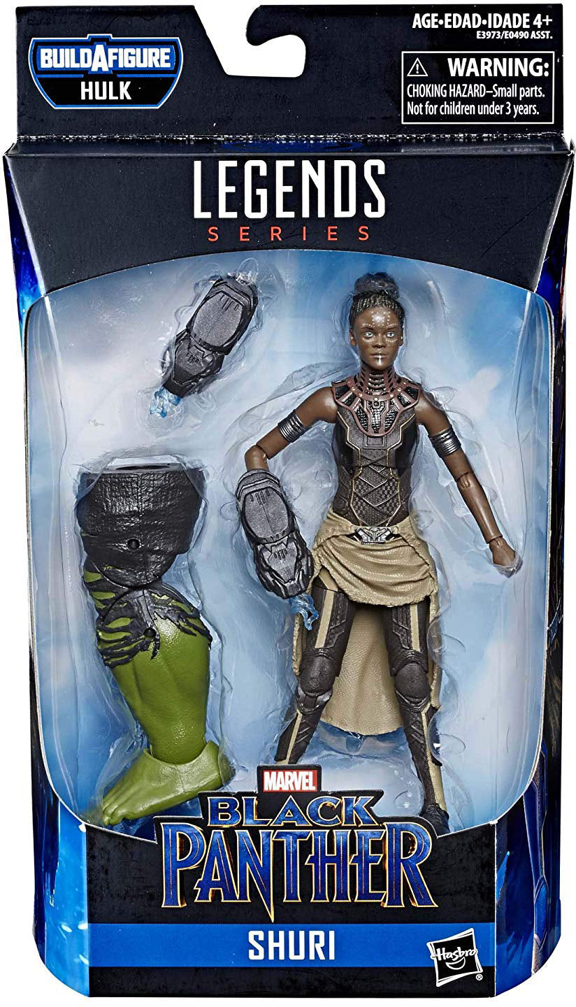 Marvel Legends Avengers Endgame 6 Inch Action Figure BAF Hulk - Shuri (Non Mint Packaging)