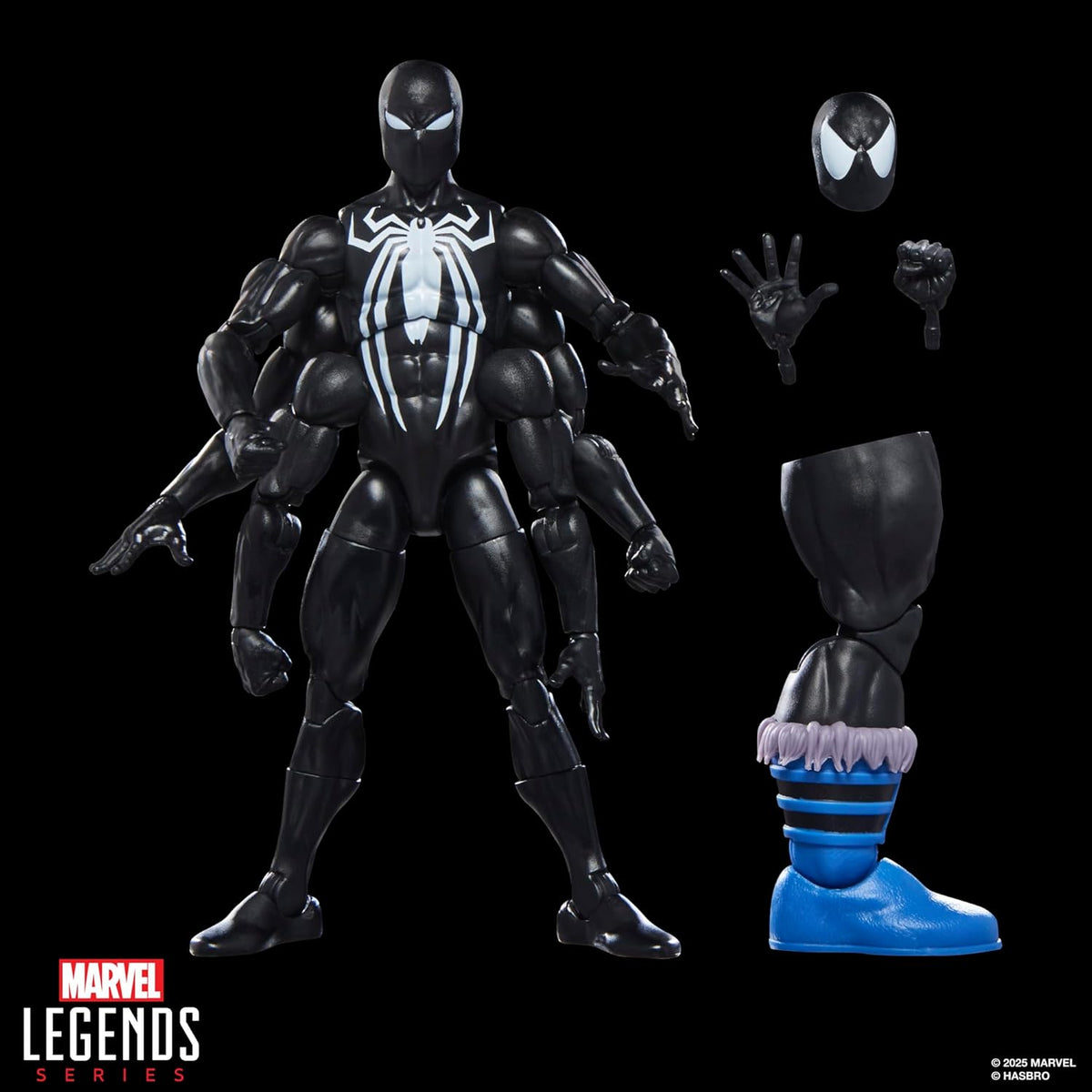 Marvel Legends 6 Inch Action Figure BAF Executioner - Dark Avengers Spider-Man