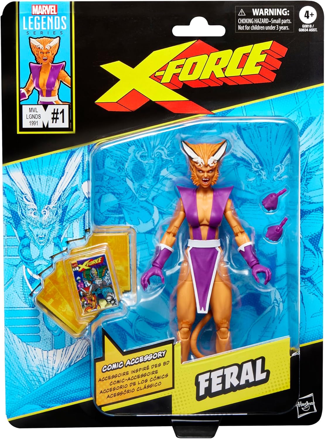 Marvel Legends Comics Inspired 6 Inch Action Figure Wave 2 - Feral