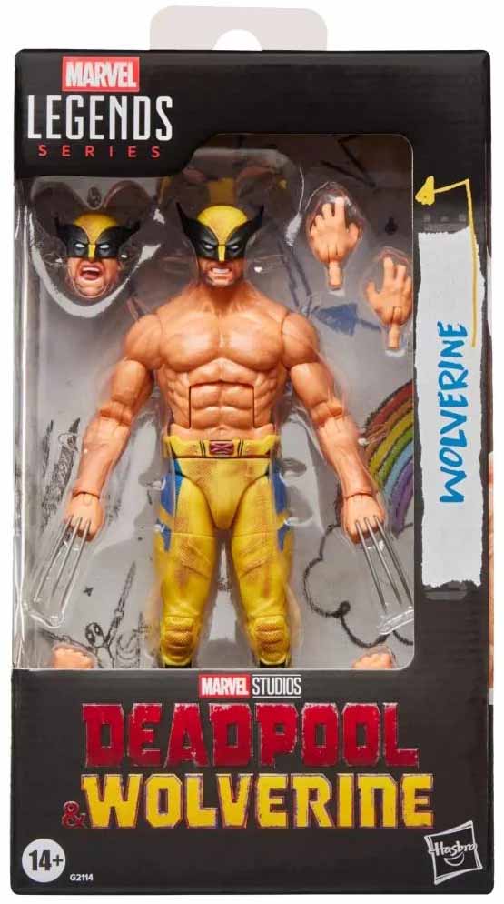 Marvel Legends Deadpool & Wolverine 6 Inch Action Figure Exclusive - Shirtless Wolverine