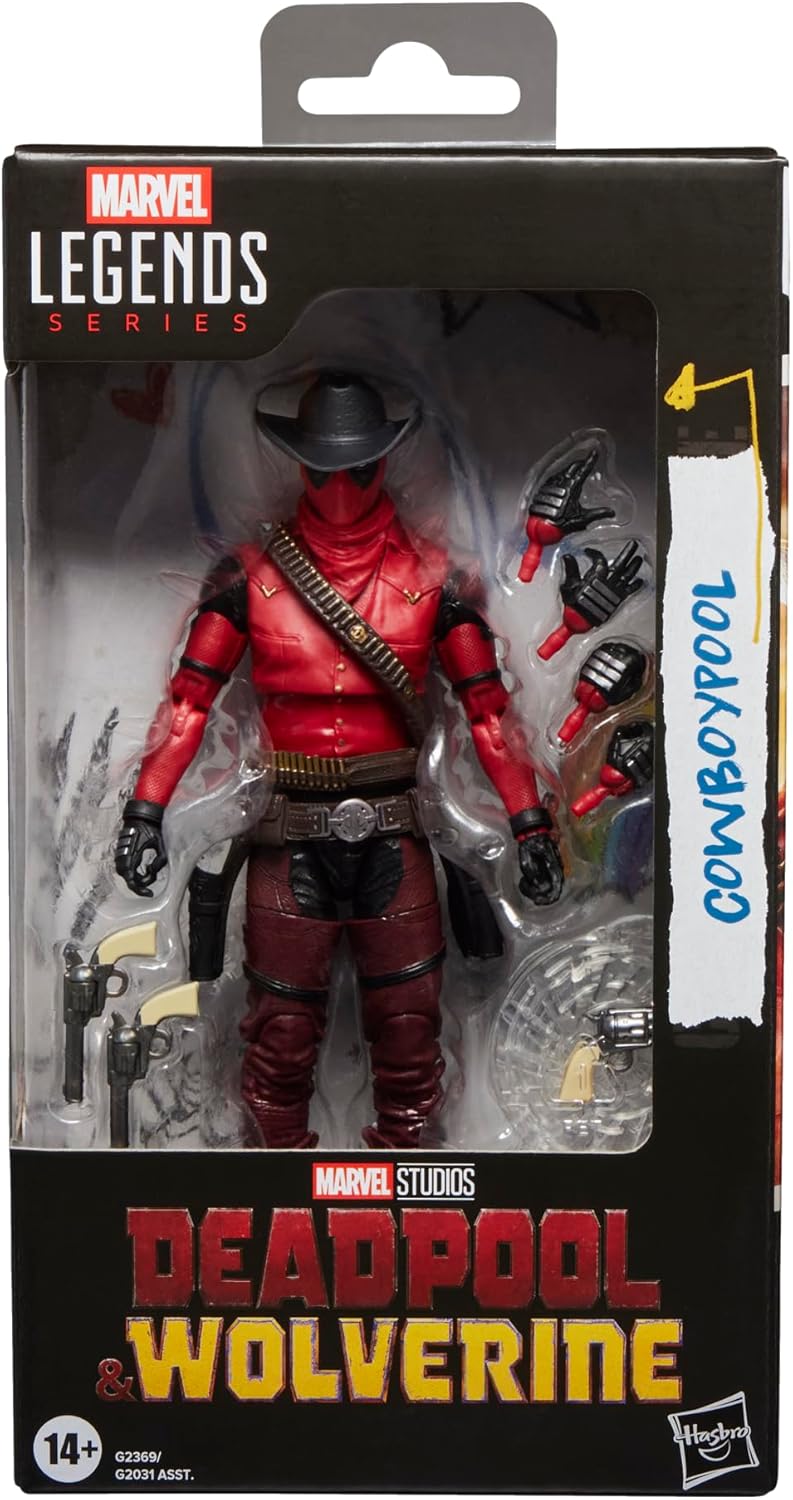 Marvel Legends Deadpool & Wolverine 6 Inch Action Figure Wave 3 - Cowboypool