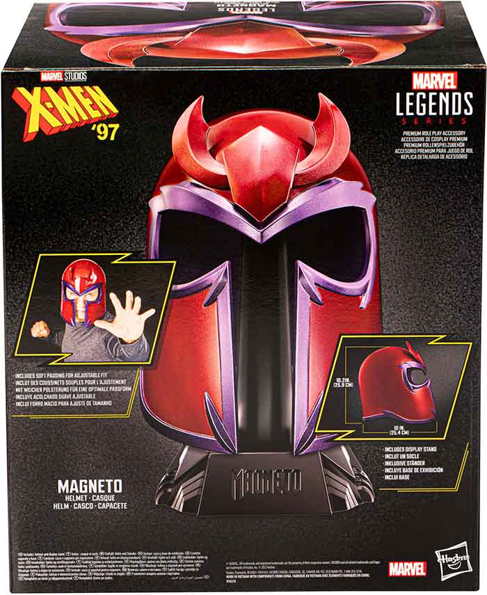 Marvel Legends Gear Life Size Prop Replica - Magneto Premium Helmet