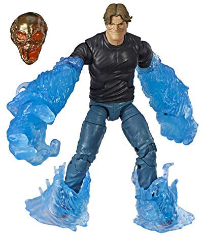 Marvel Legends Spider-Man 6 Inch Action Figure BAF Molten Man - Hydro-Man