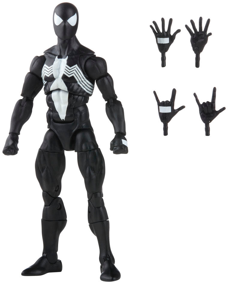 Marvel Legends Retro 6 Inch Action Figure Spider-Man Wave 2 - Symbiote Spider-Man