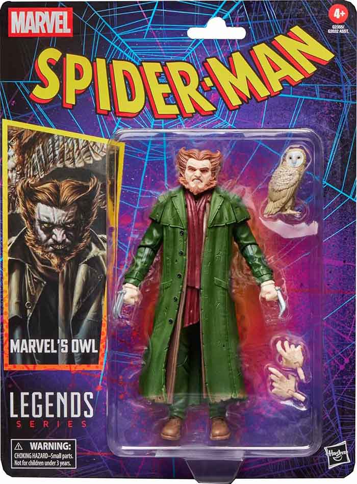 Marvel Legends Retro 6 Inch Action Figure Spider-man Wave 6 - Owl