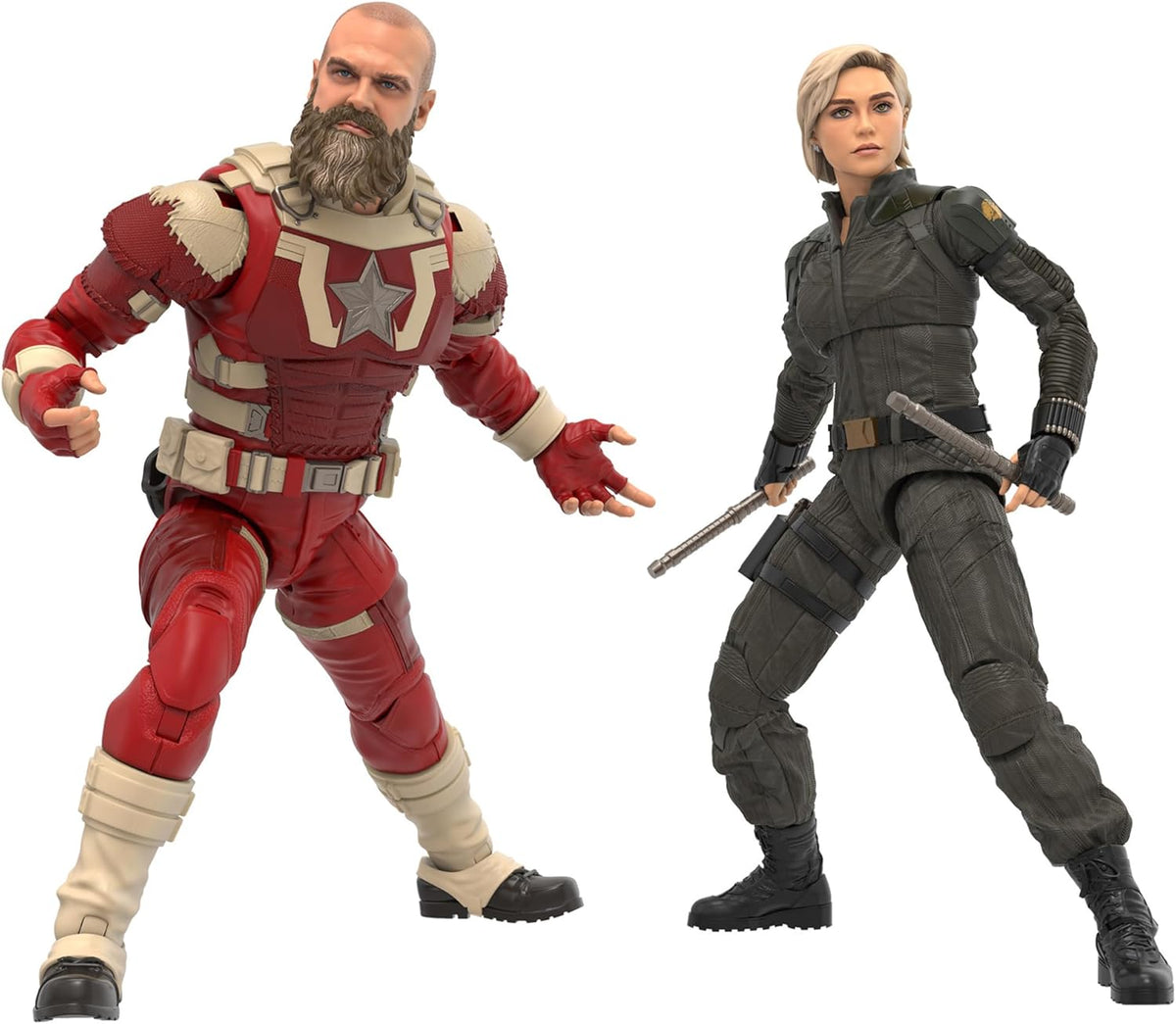 Marvel Legends Thunderbolts 6 Inch Action Figure 2-Pack - Yelena Belova and Red Guardian