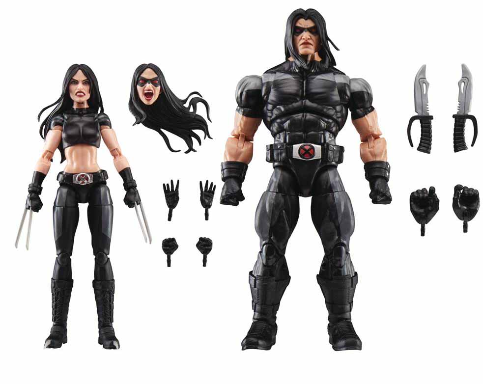 Marvel Legends X-Force 6 Inch Action Figure 2-Pack - X-23 and Warpath