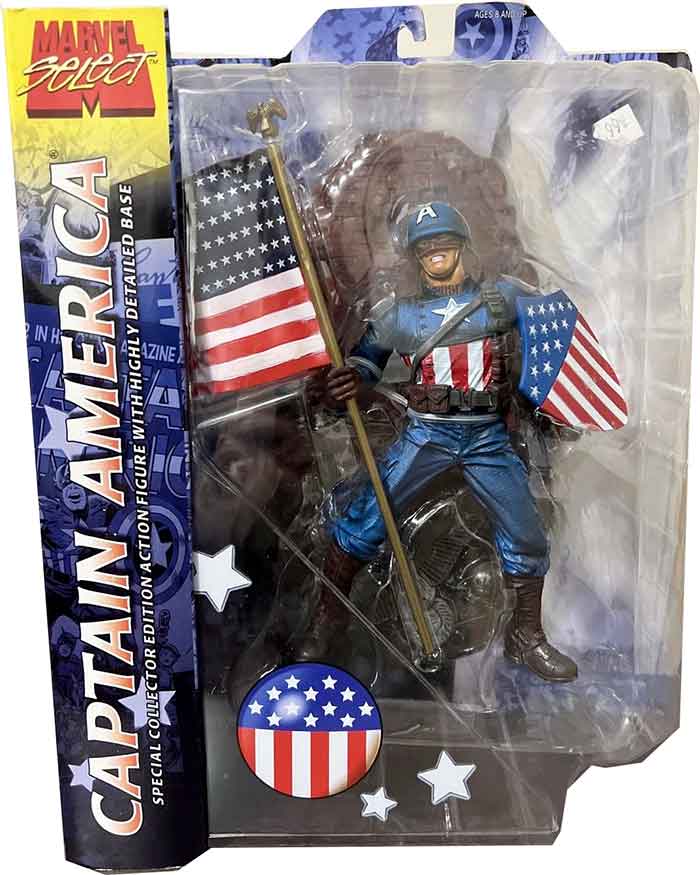 Mavel Select Ultimates 7 Inch Action Figure - Ultimate Captain America