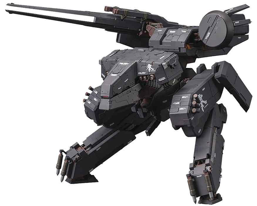 Metal Gear Solid 8 Inch Model Kit - Metal Gear Rex Black Version