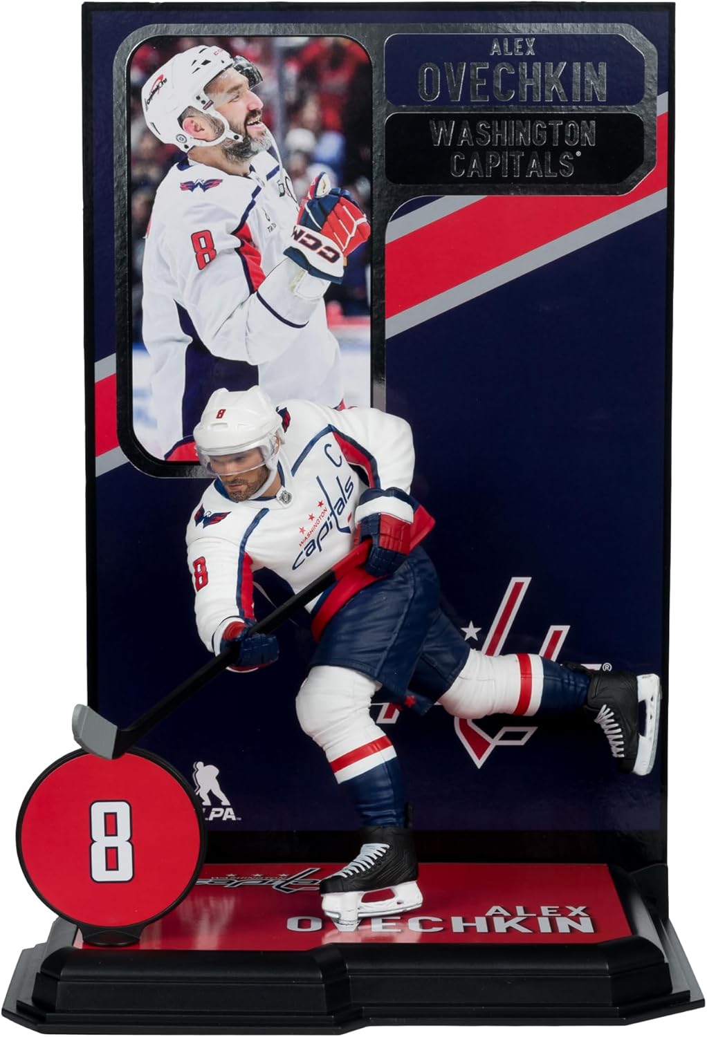 NHL Hockey SportsPicks 7 Inch Static Figure - Alex Ovechkin