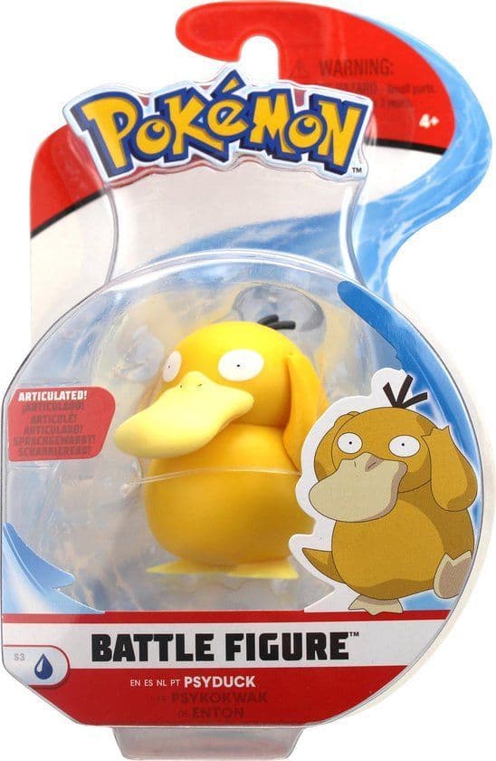 Pokemon 2 Inch Action Figure Battle Figure - Psyduck
