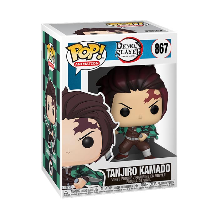 Pop Animation Demon Slayer 3.75 Inch Action Figure - Tanjiro Kamado #867