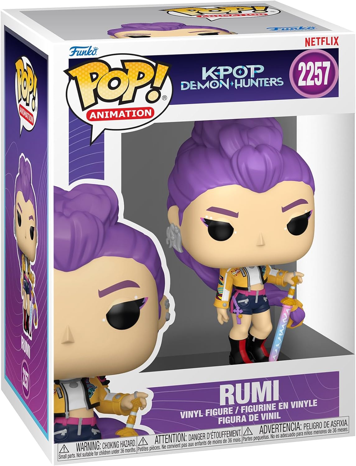 Pop Animation Kpop Demon Hunters 3.75 Inch Action Figure - Rumi #2257
