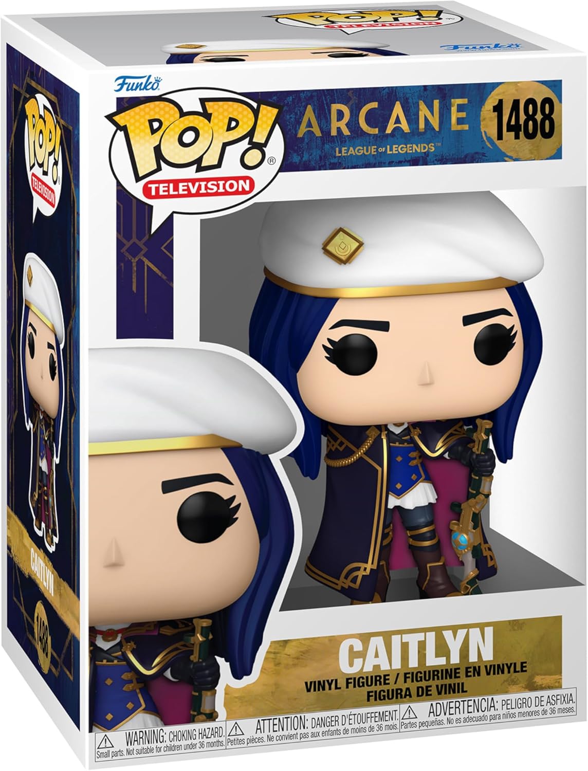 Pop Animation League of Legends 3.75 Inch Action Figure - Caitlyn #1488