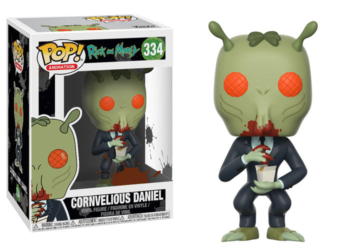 Pop Animation 3.75 Inch Action Figure Rick & Morty - Cornvelious Daniel #334