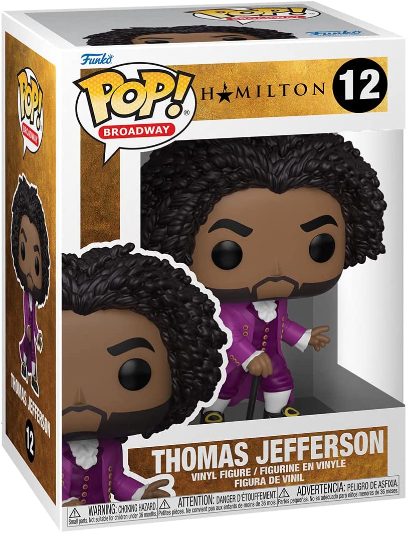 Pop Broadway Hamilton 3.75 Inch Action Figure - Thomas Jefferson #12